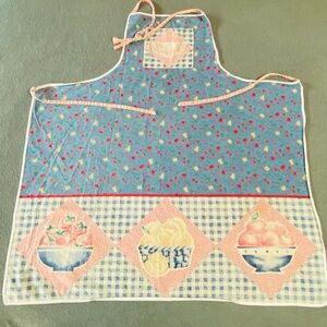 1940s Handmade Granny Aprons Country home Style Set of 2